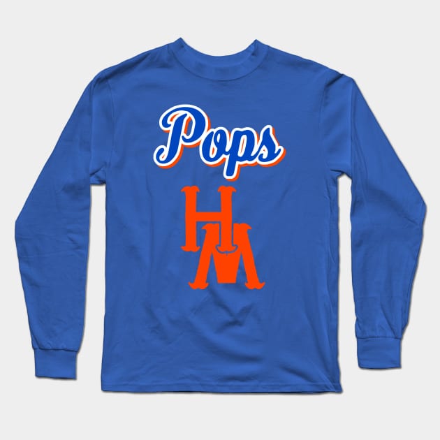 Most Valuable POPS design (in memory of Herminio Mulero) Long Sleeve T-Shirt by Dayeye Creative